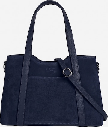 Cluty Handbag in Blue: front