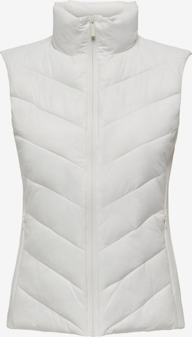 ONLY Bodywarmer in Wit: voorkant