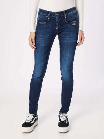 Skinny Jeans 'NELE' di Gang in blu: frontale