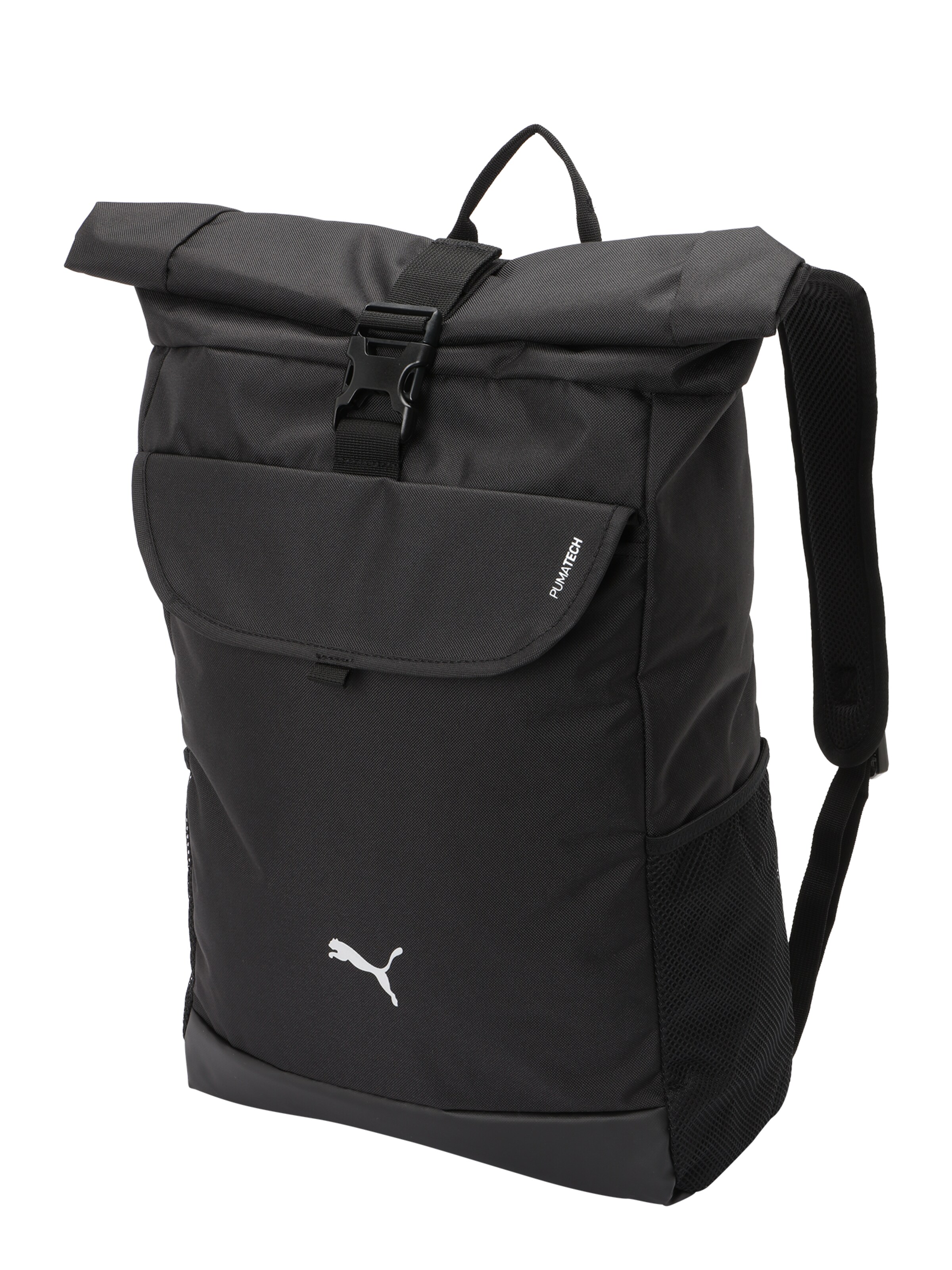 Rucsac 'TECH Roll Top' de la PUMA pe negru