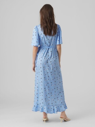 VERO MODA Maxikleid in Blau