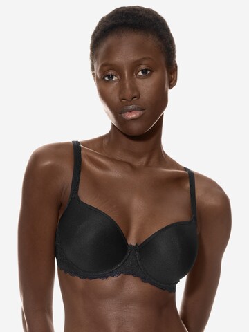 Mey T-Shirt BH 'Amorous' in Schwarz