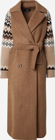 Manteau mi-saison 'RIETI' Weekend Max Mara en marron : devant