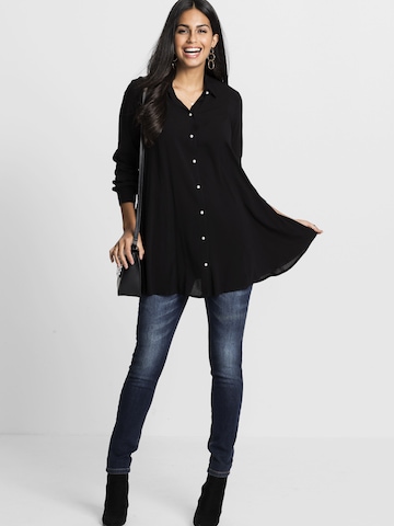 bonprix Blouse in Black