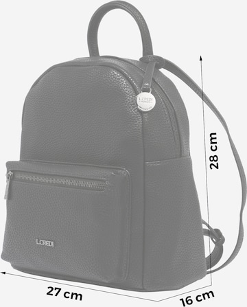 L.CREDI Backpack 'Budapest' in Black