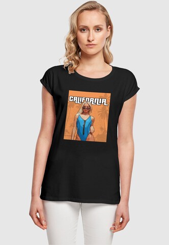 Merchcode Shirt 'Grand California' in Black: front