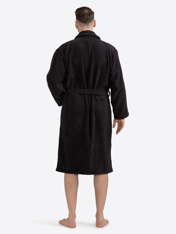 celodoro Long Bathrobe 'Home & Spa Collection' in Black