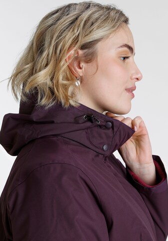 JACK WOLFSKIN Performance Jacket in Purple