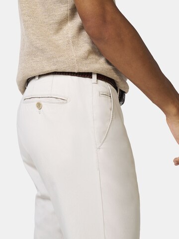 MEYER Slimfit Chinohose 'BONN Art.1-8123' in Weiß