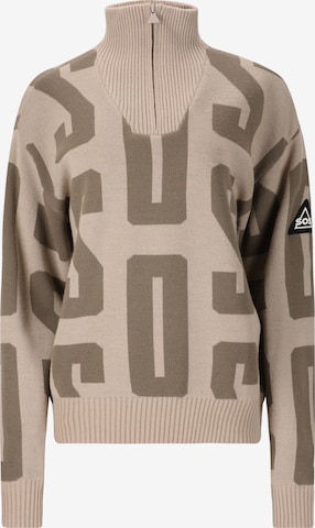 SOS Sporttrui 'Verbier' in Beige: voorkant
