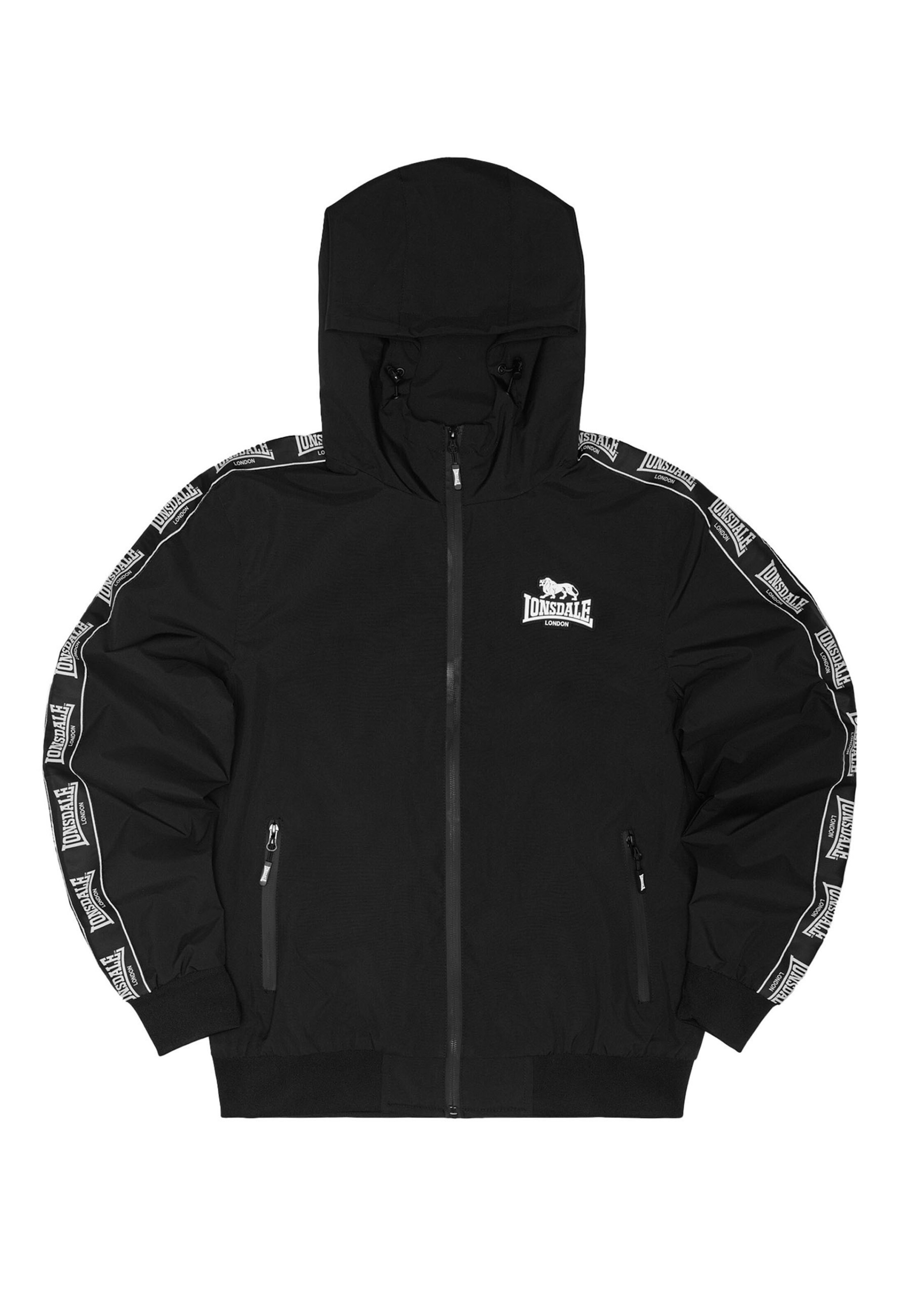 LONSDALE Trui ' ' in Zwart: voorkant