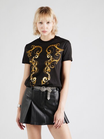 Versace Jeans Couture Shirt in Zwart: voorkant