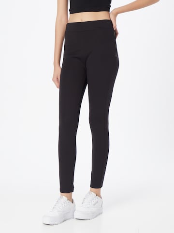 ABOUT YOU Skinny Leggings 'Lacey' in Zwart: voorkant