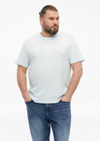 T-Shirt s.Oliver en bleu : devant