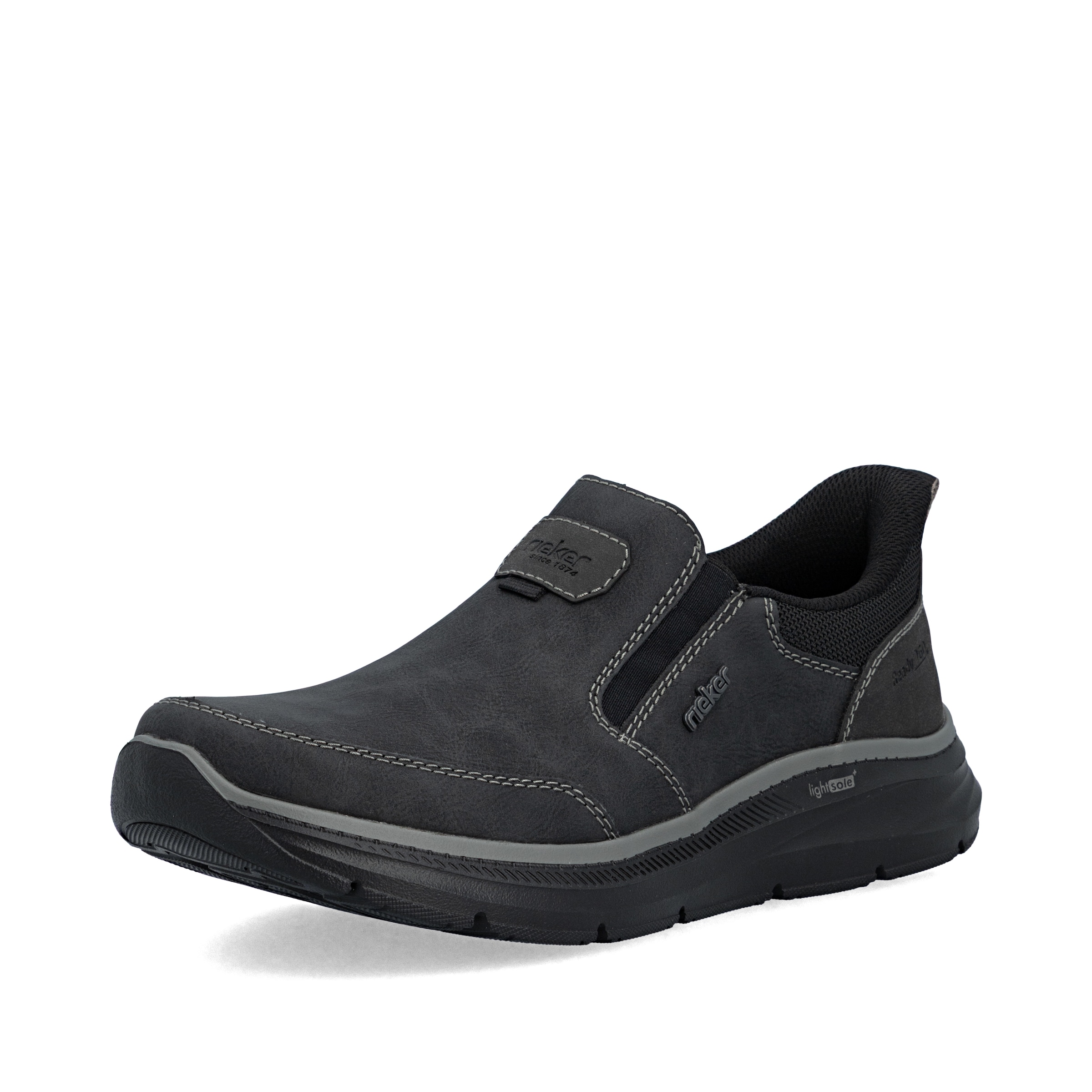 Rieker Slip On in Grau: Vorderseite