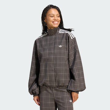 ADIDAS ORIGINALS - Casaco meia-estação em castanho: frente