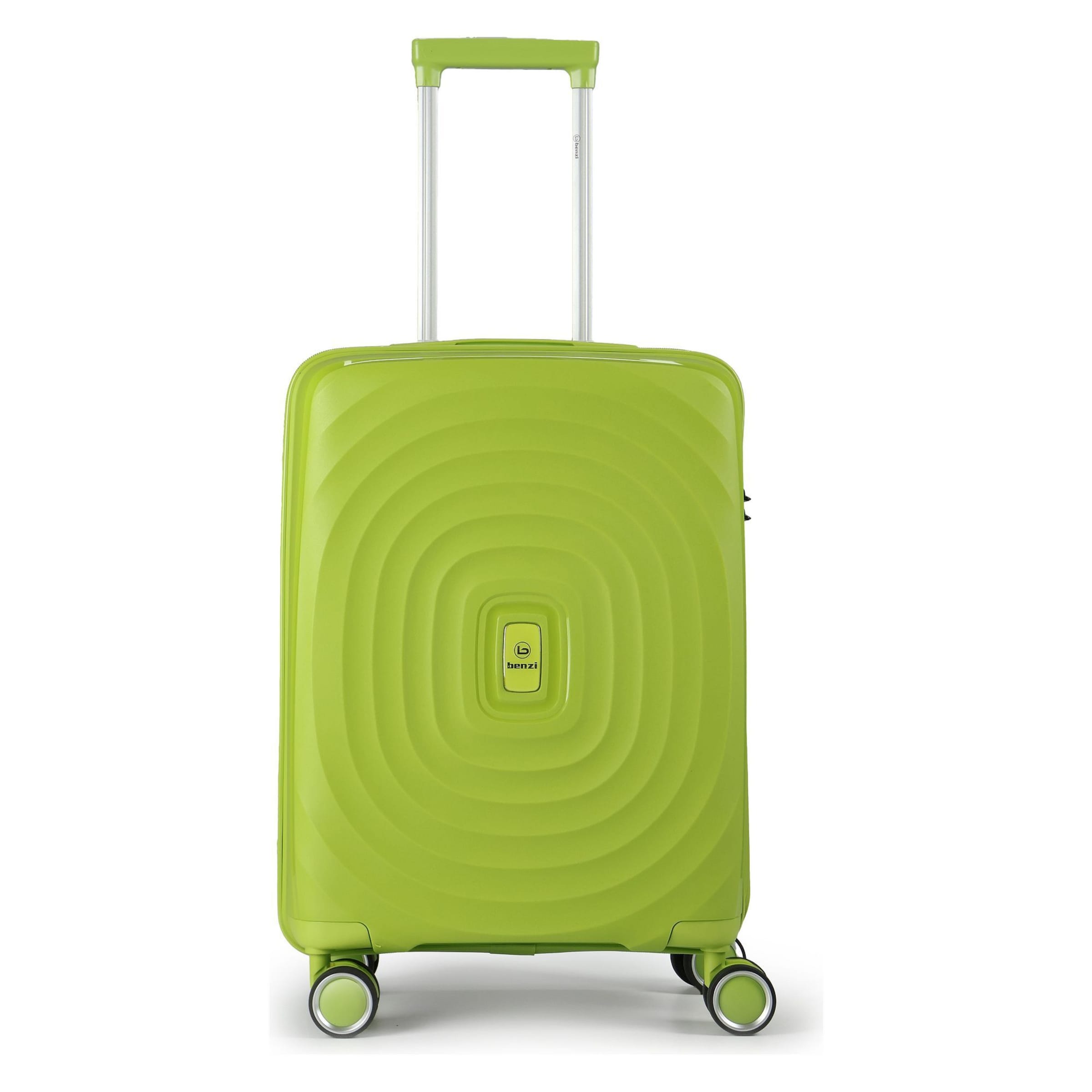 Trolley di Benzi in verde: frontale