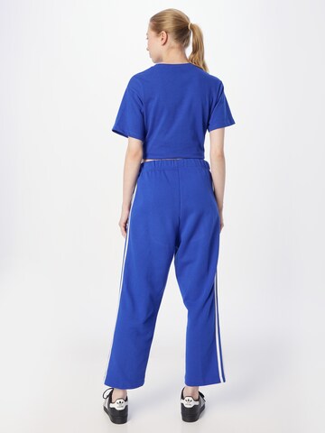 ADIDAS ORIGINALS Regular Pants 'Open Hem' in Blue