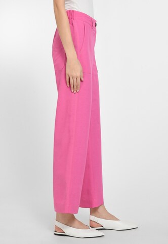 Peter Hahn Wide leg Broek in Roze