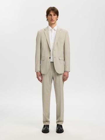 SELECTED - Ajuste estrecho Chaqueta tipo saco para negocios 'SLHLiam' en beige