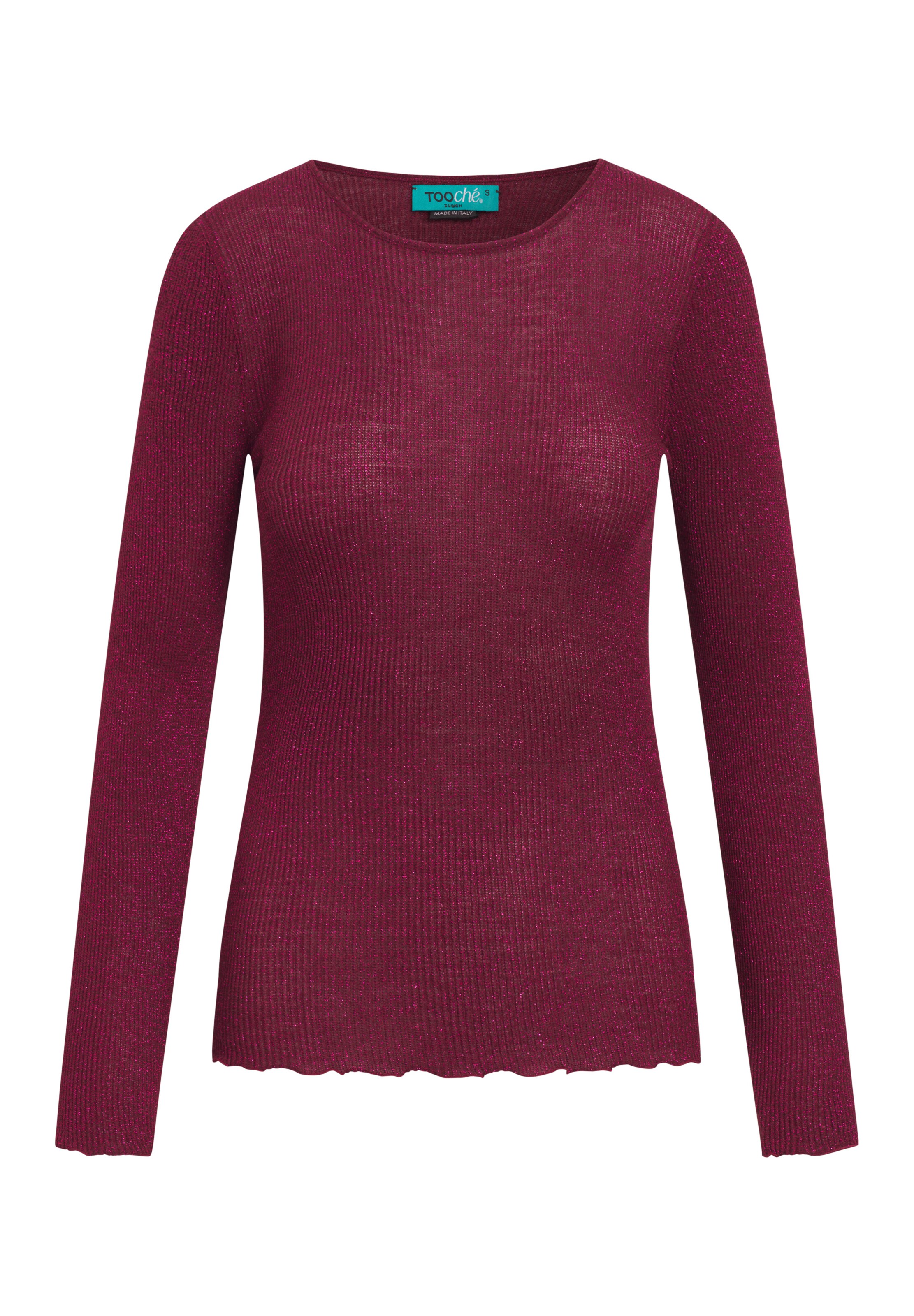 TOOche Shirt 'Berry Sparkle' in Red: front