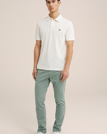 WE Fashion - Slimfit Pantalón chino en verde