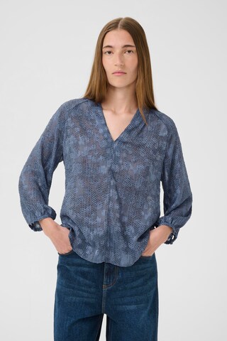 InWear Blouse 'Addison' in Blue: front