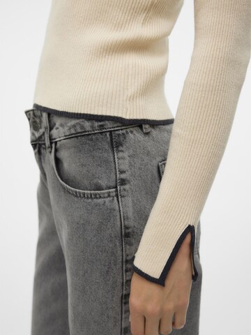 VERO MODA Trui 'VMJoan' in Beige