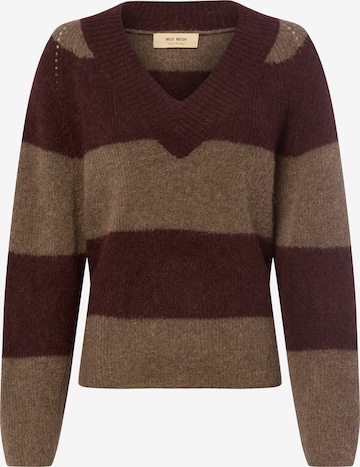 MOS MOSH Pullover 'Taci ' in Braun: Vorderseite