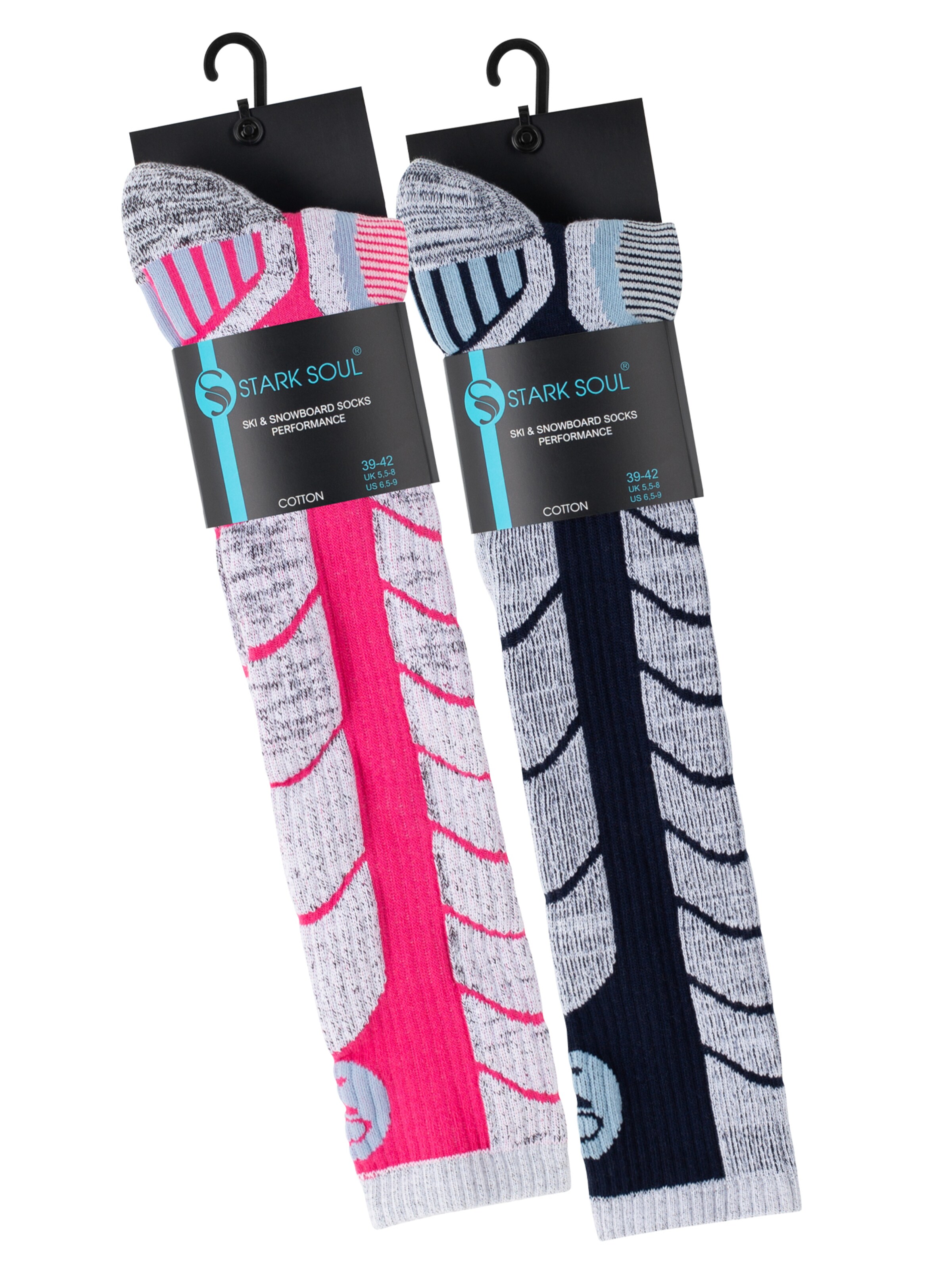 Chaussettes de sport Stark Soul en rose