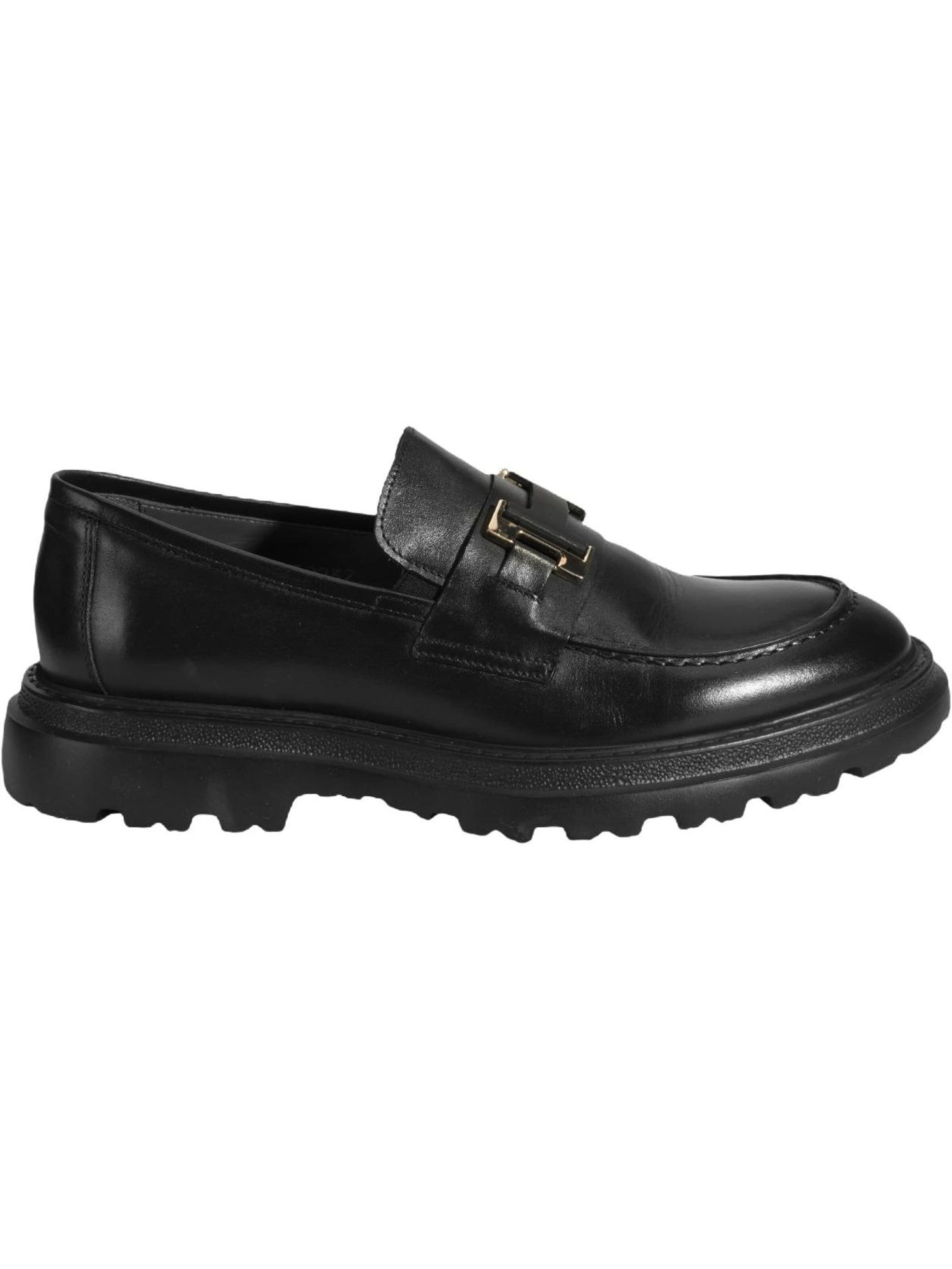 Desa - Zapatillas 'Slip-Ons' en negro: frente
