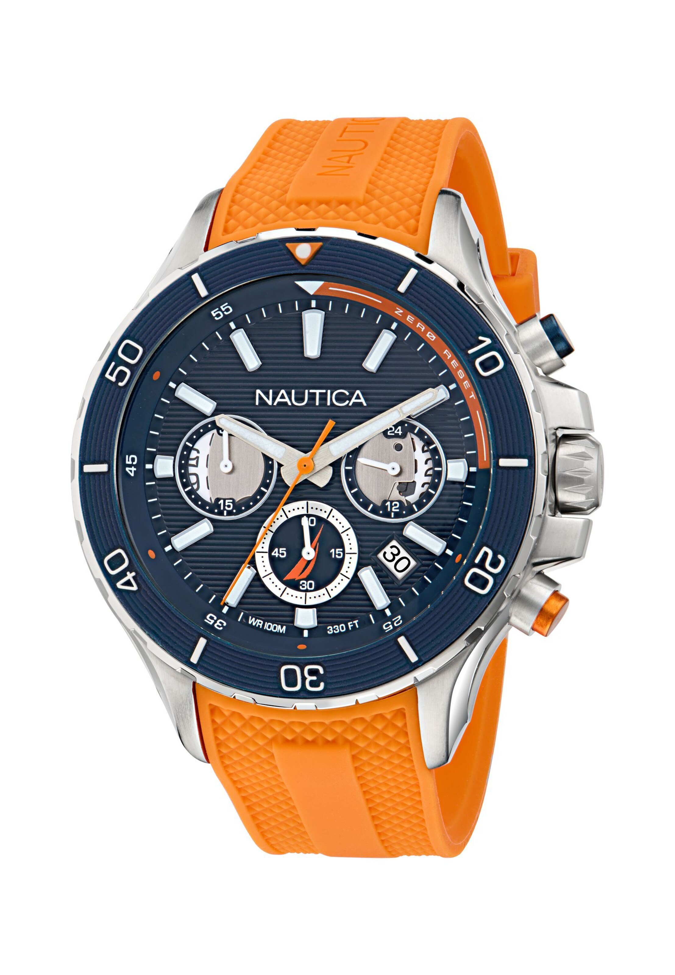 NAUTICA Analogt ur 'NST' i orange