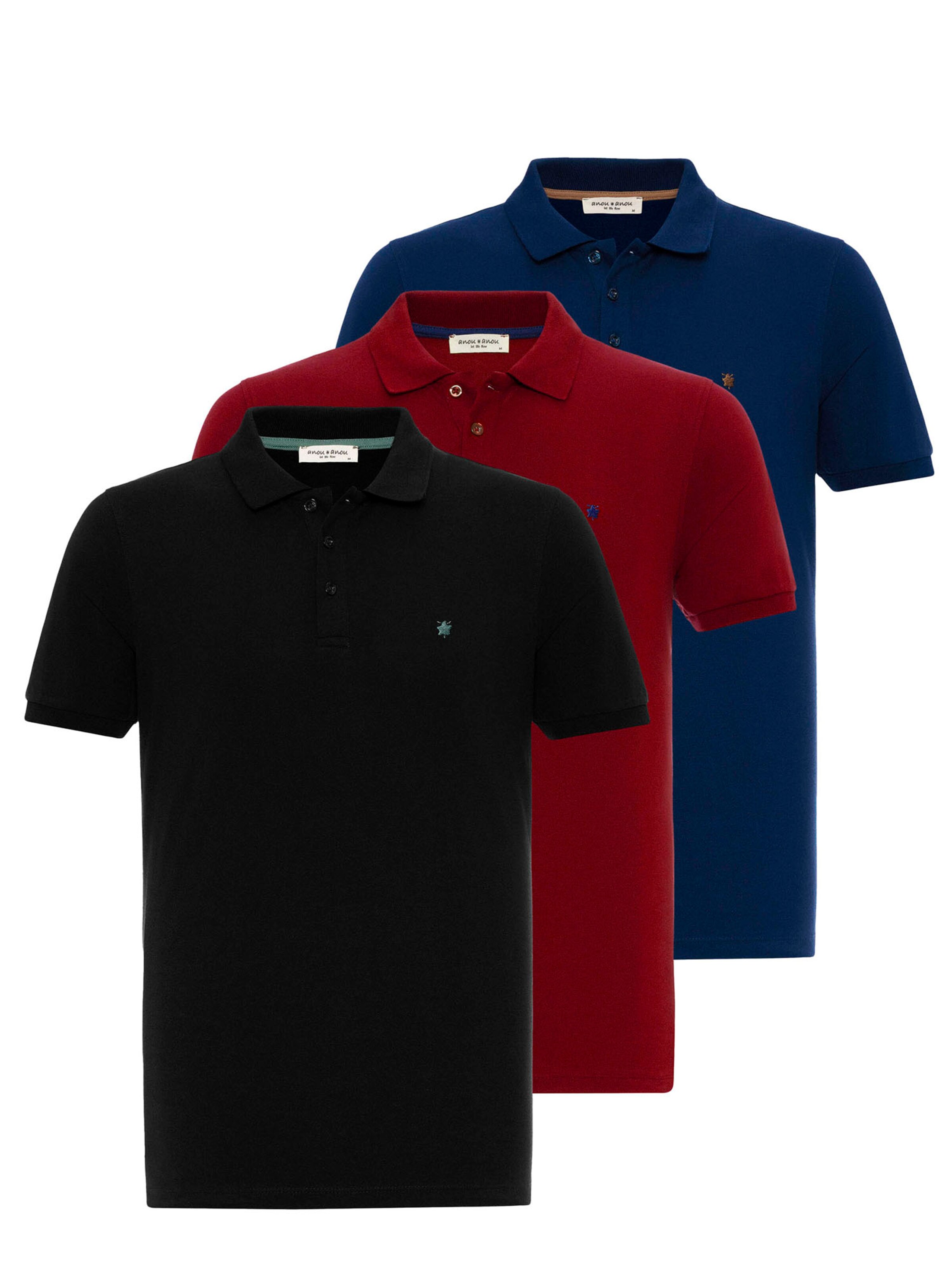 Anou Anou Shirt in Blau: Vorderseite