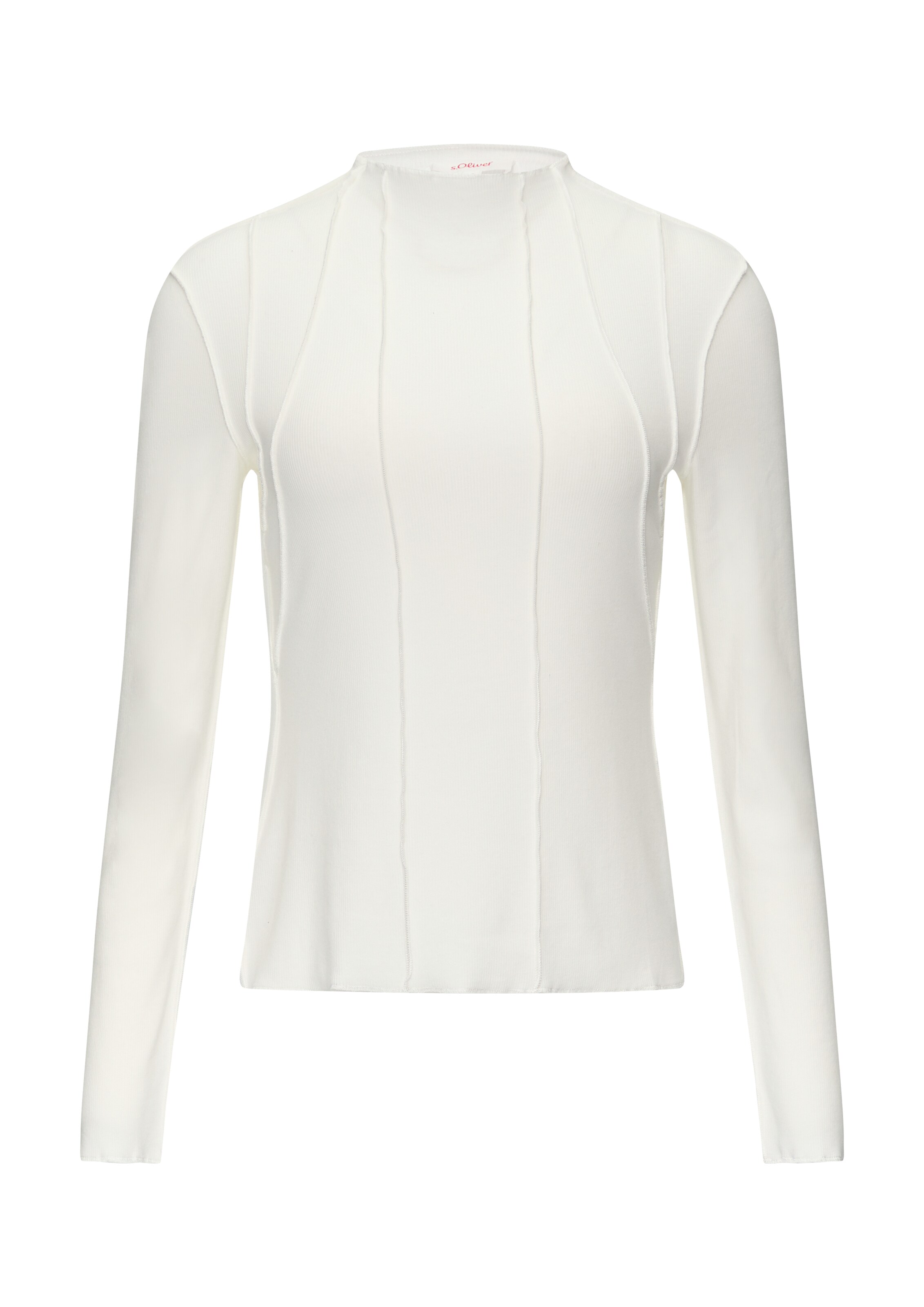 s.Oliver Shirt in Weiß: Vorderseite