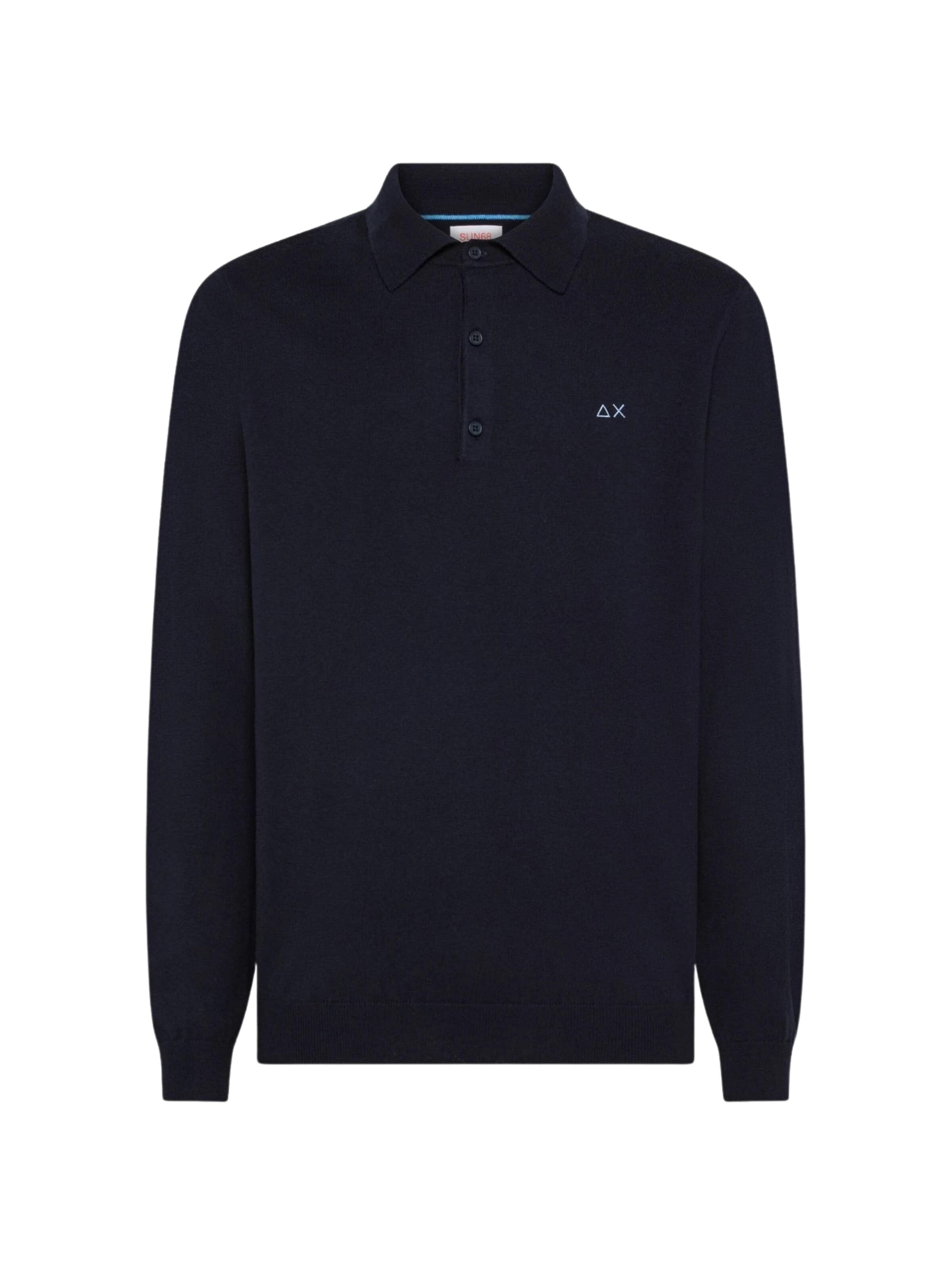 SUN68 Shirt 'K45105' in Blauw: voorkant