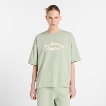 new balance Shirt in Groen: voorkant