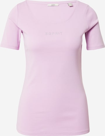 ESPRIT Shirt in Lila: voorkant