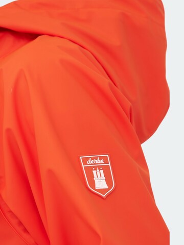 Derbe Raincoat 'Travel Friese' in Orange