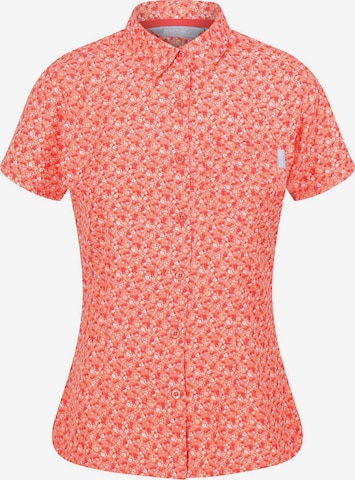 REGATTA Athletic Button Up Shirt 'Mindano VII' in Orange: front