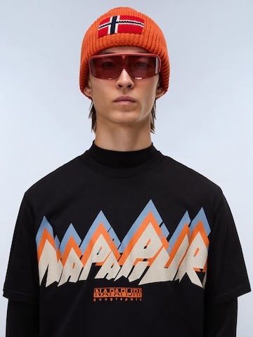 NAPAPIJRIMajica 'S-Fiemme' - crna boja