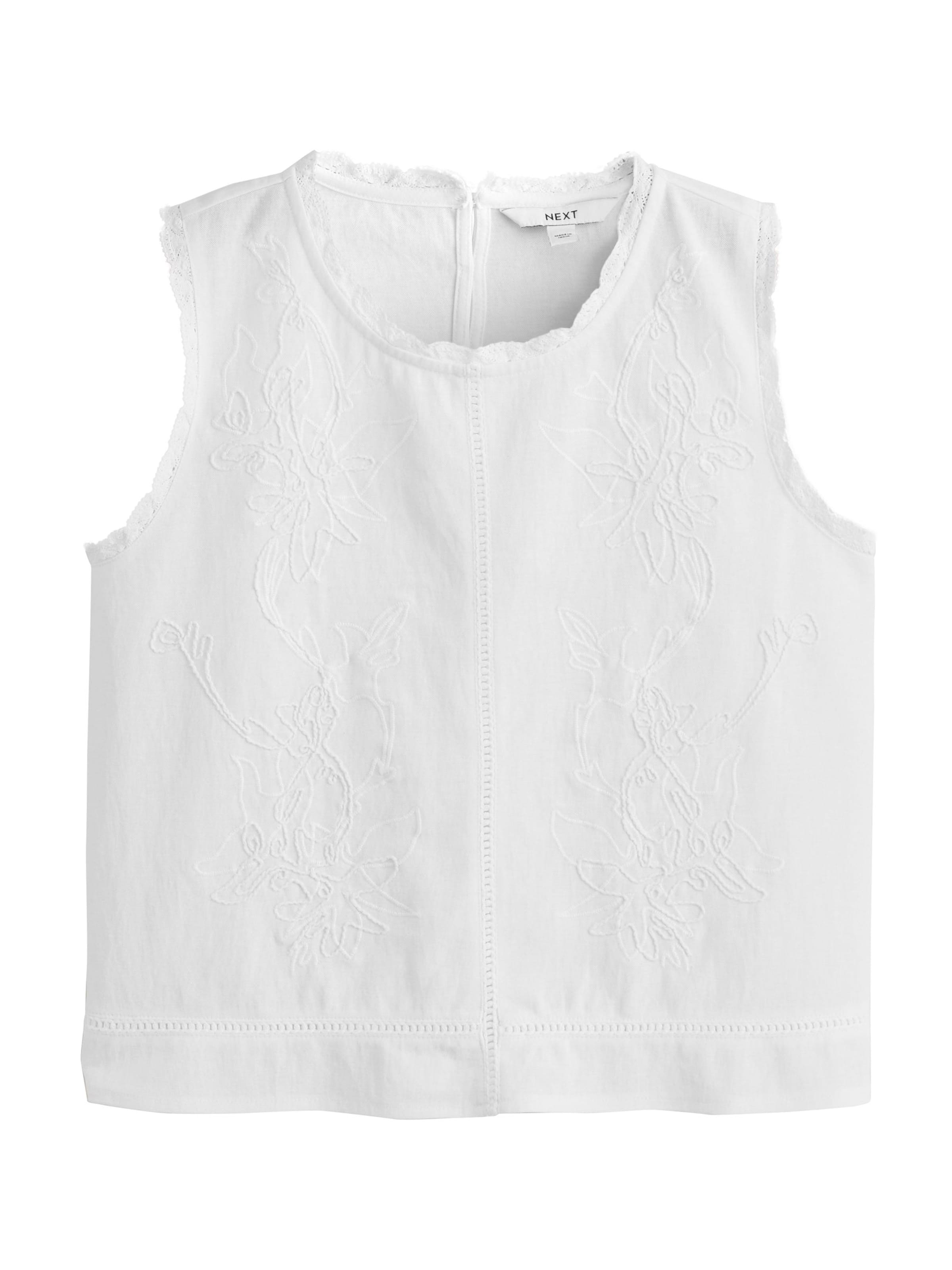 Haut Next en blanc : devant