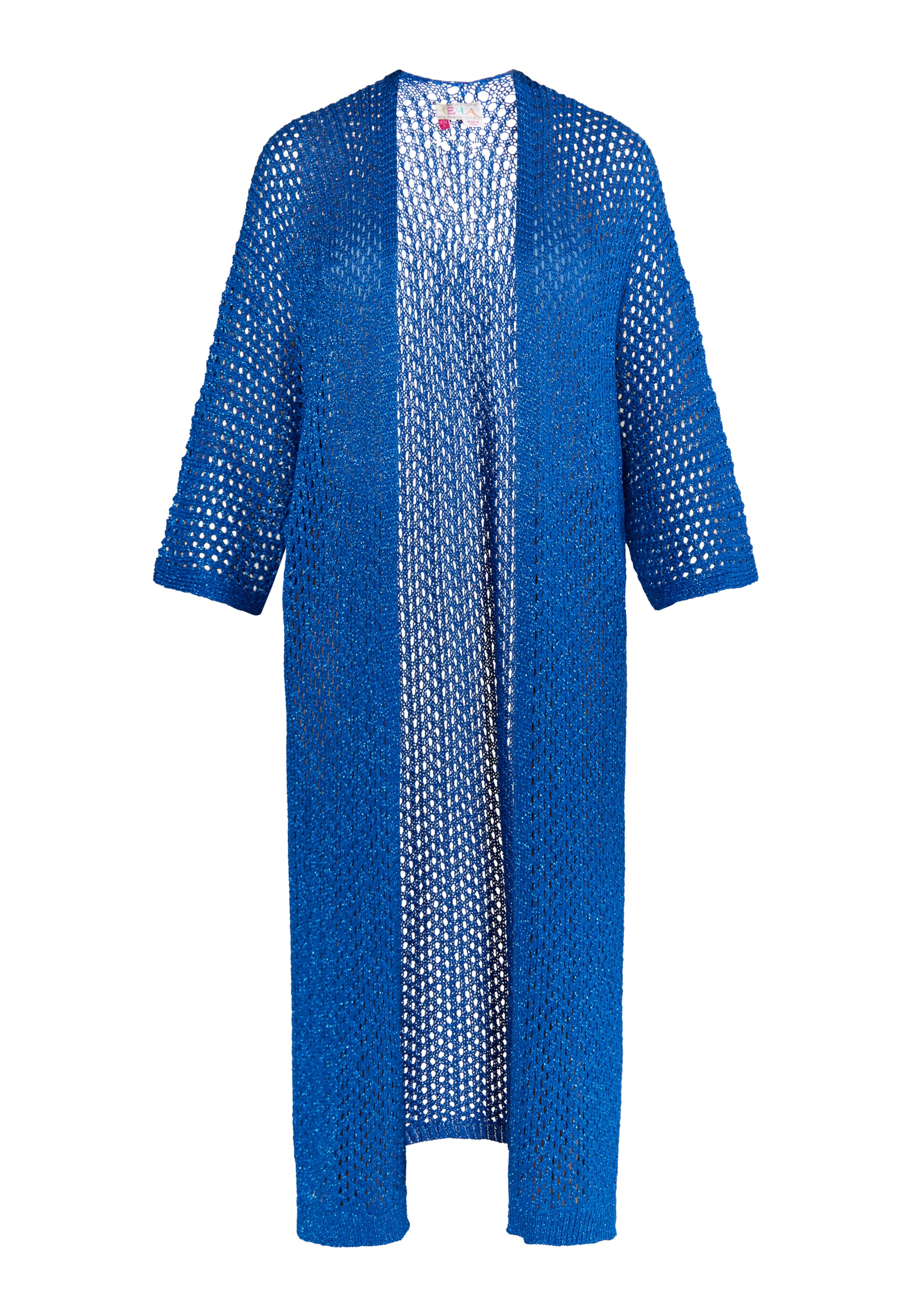 IZIA Πλεκτή ζακέτα σε μπλε: μπροστά