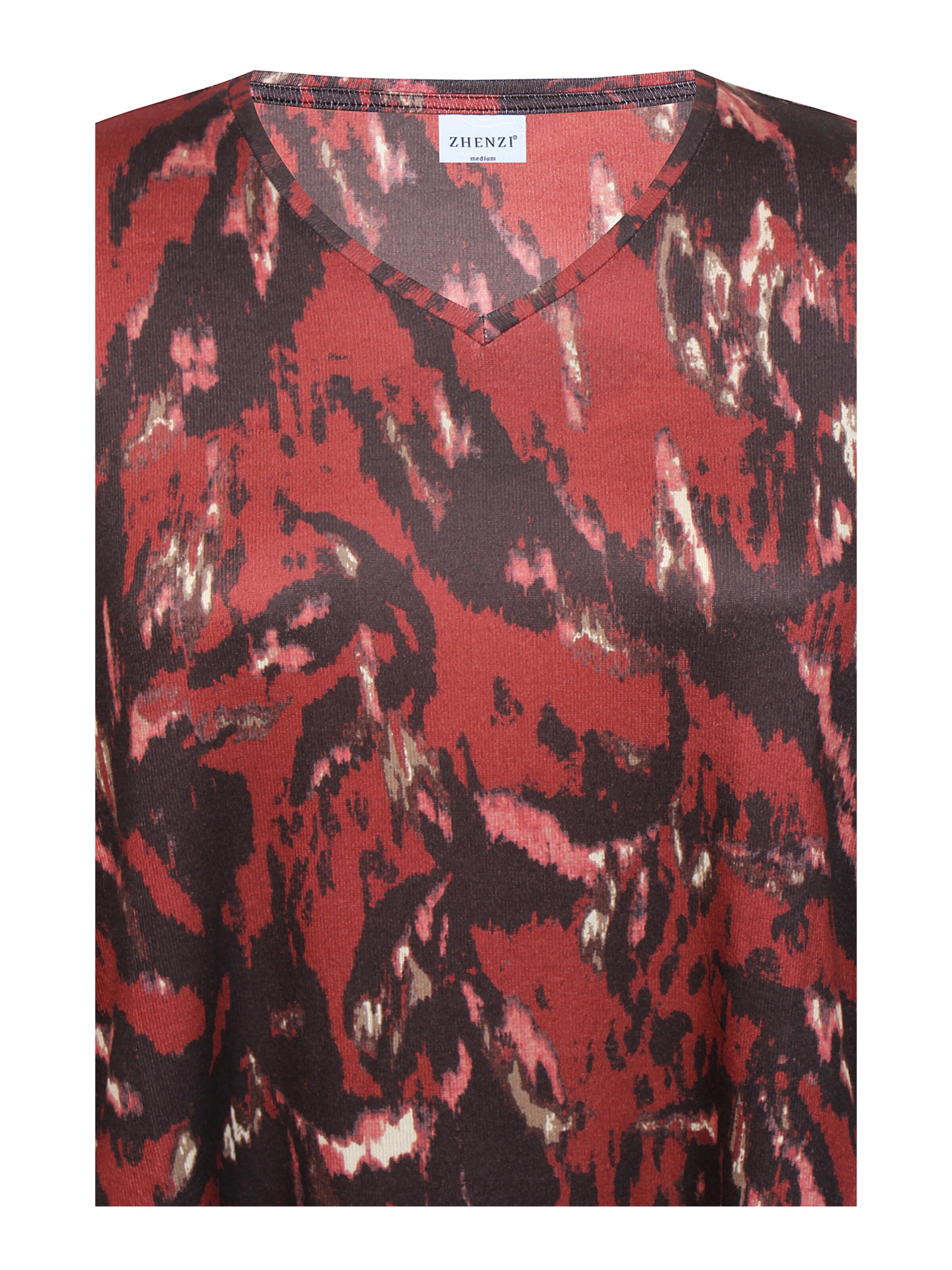 Zhenzi Tuniek 'Ainsley 1490' in Rood