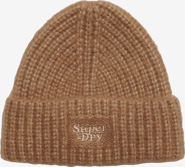 Superdry Beanie in Brown: front