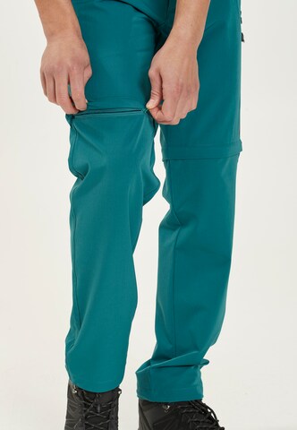 Whistler Regular Workout Pants 'SPENCER M Zip Off' in Blue