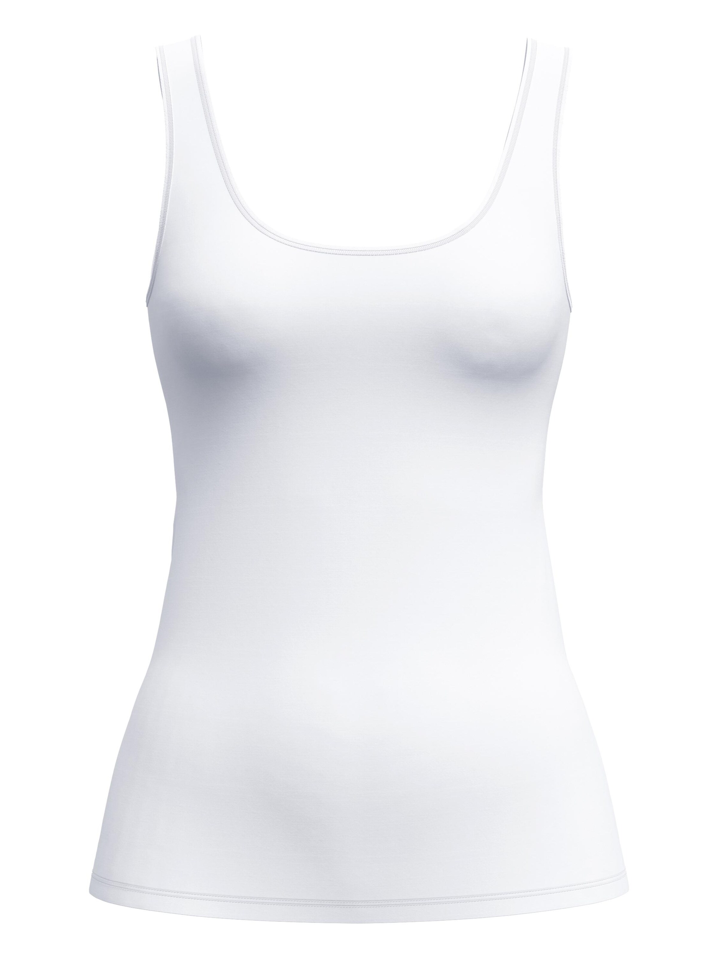 Maglietta intima 'Sleek Skin' di CALIDA in bianco: frontale