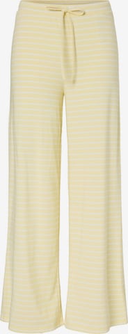 PIECES Trousers 'PCMonique' in Yellow: front