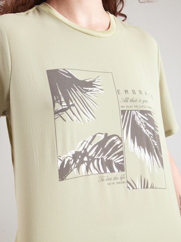 ONLY - Camiseta 'ONLNEWFLORA' en verde