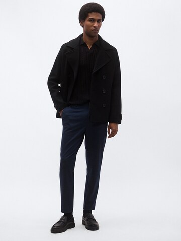 SCOTCH & SODA Tapered Trousers in Blue