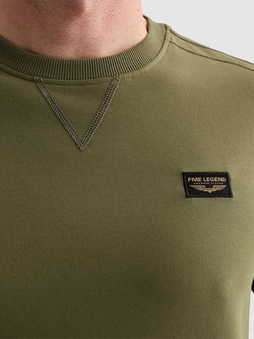 Sweat-shirt 'American Classic sweatshirt with flight pocket' PME Legend en vert